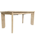 Haru Solid Acacia Extendable Dining Table-5