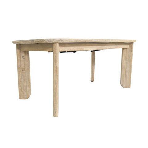Haru Solid Acacia Extendable Dining Table-5