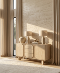 solid wood sideboard cabinet
