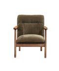 Highland Pine Green Fabric Accent Chair-2