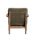 Highland Pine Green Fabric Accent Chair-3