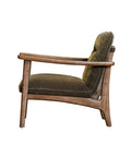 Highland Pine Green Fabric Accent Chair-4