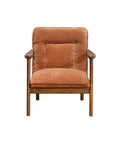 Highland Rust Fabric Accent Chair-2