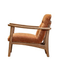 Highland Rust Fabric Accent Chair-3