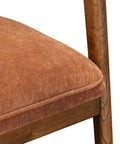 Highland Rust Fabric Accent Chair-4