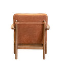 Highland Rust Fabric Accent Chair-5