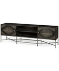 Hogarth I Dark Brown Mango Wood Media Console -1