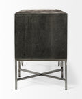 Hogarth I Dark Brown Mango Wood Media Console -2