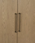 Hollis Grey-Brown Oak Veneer Curio Cabinet-7