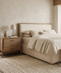 Hollis Grey-Brown Oak Veneer Nightstand