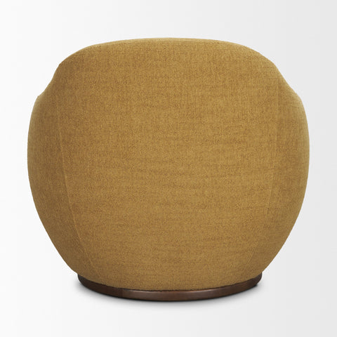Hudson Mustard Fabric Accent Chair-6
