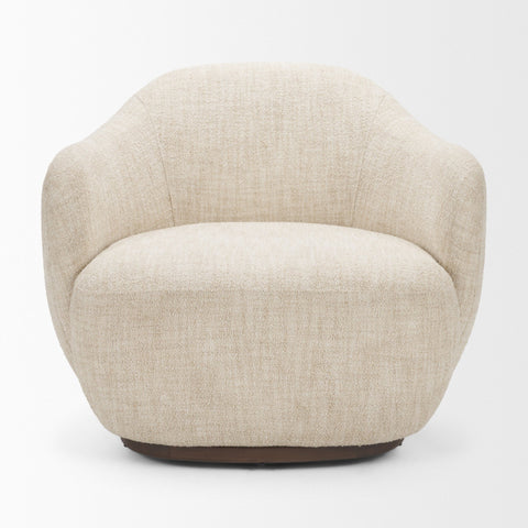 Hudson Oatmeal Fabric Accent Chair-2