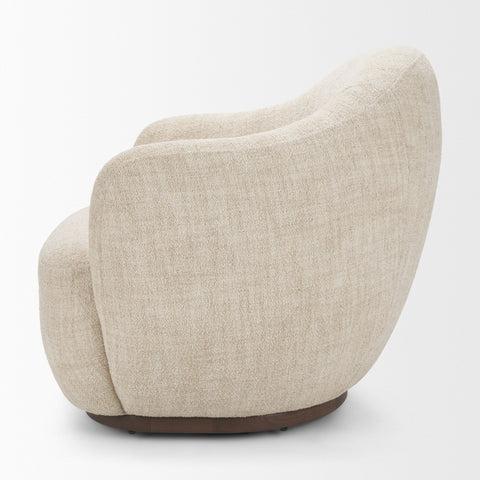 Hudson Oatmeal Fabric Accent Chair-3