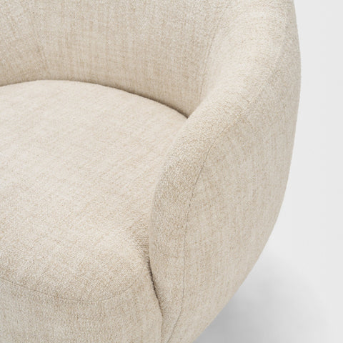 Hudson Oatmeal Fabric Accent Chair-4