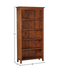 Lifestyle Reclaimed Wood Bookcase-4