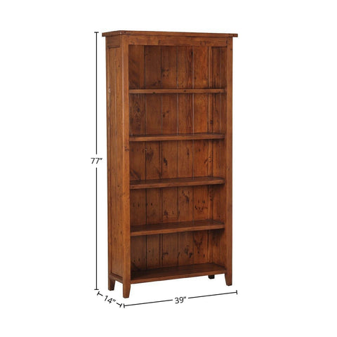 Lifestyle Reclaimed Wood Bookcase-4