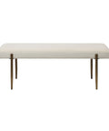 Indus Ivory Boucle Bench -1