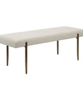 Indus Ivory Boucle Bench -2