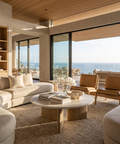 Infinity Seashell Terrazzo Coffee Table
