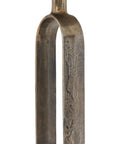 Irene White Marble and Antique Brass End Tables (Set of 2) -5