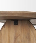 Isla 86.5" Light Brown Mango Wood Dining Table-6