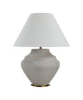 Iulia Antique Beige Ceramic Table Lamp-1