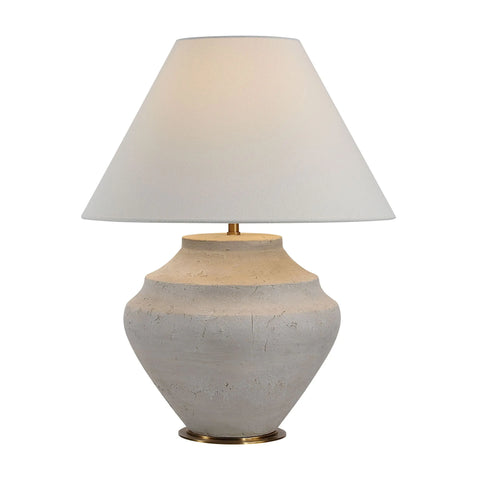 Iulia Antique Beige Ceramic Table Lamp-2