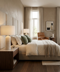 Ixia Honed Off-White Onyx Table Lamp 
