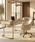 Jamille Faux Leather Desk 