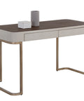 Jamille Faux Leather Desk -1