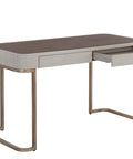 Jamille Faux Leather Desk -2