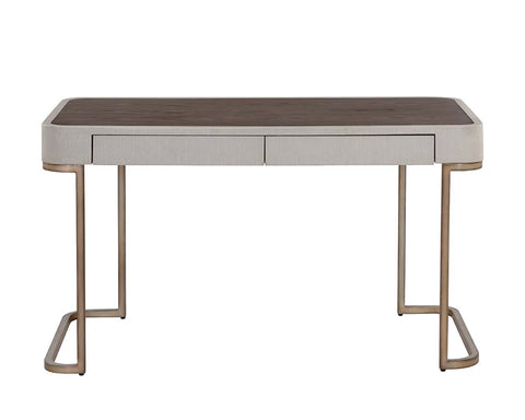 Jamille Faux Leather Desk -4