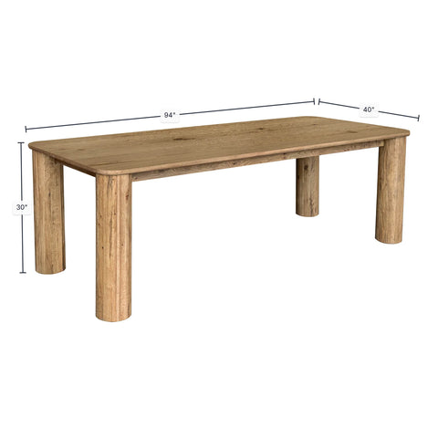 Jasper Oak Dining Table-3