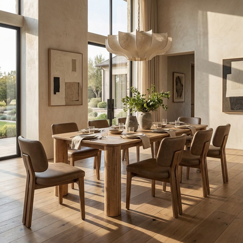 Jasper Oak Dining Table