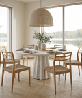 Java Natural Paper Rope Dining Chair