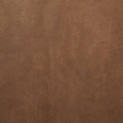 Jessie Brown Leather Bench-4