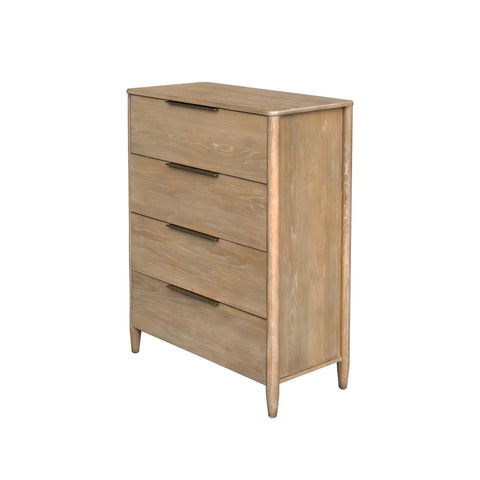 Kamelia Sand Four Drawer- Dresser LH