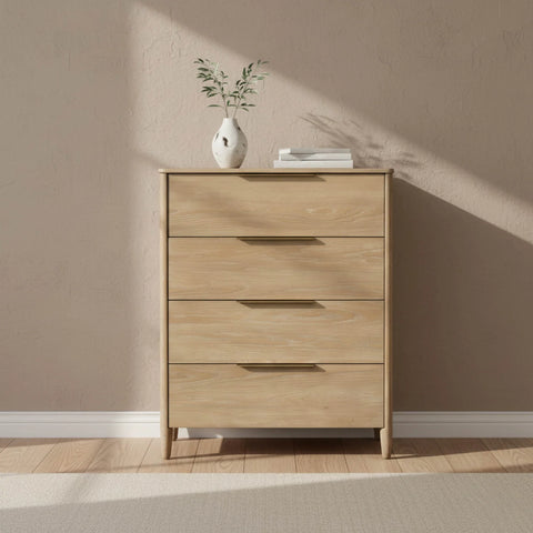Kamelia Sand Four Drawer- Dresser LH