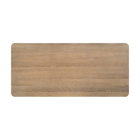 Kamelia Natural Oak Dining Table-5