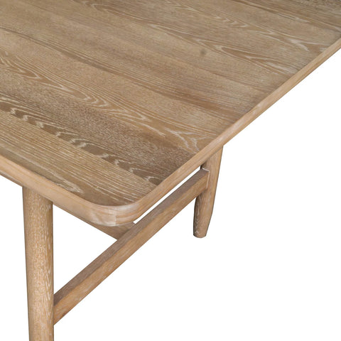 Kamelia Natural Oak Dining Table-6