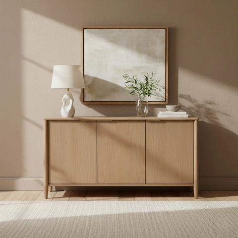 modern oak sideboard cabinet