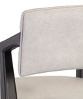 Keagan Light Grey Modern Leather Counter Stool-4