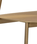 Keanu Antique Gold Modern Metal Counter Stool -6