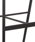 Keanu Gunmetal Modern Metal Counter Stool -4