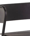 Keanu Gunmetal Modern Metal Counter Stool -5