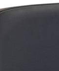 Kellan Onyx Faux Leather Swivel Office Chair-5