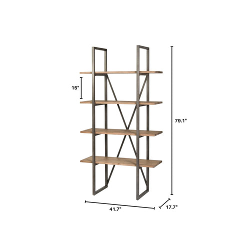 Kenya Reclaimed Wood Shelving Unit-2