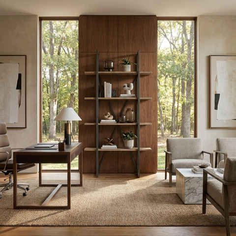 Kenya Reclaimed Wood Shelving Unit