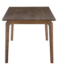 Kenzo Solid Acacia Wood 60" Dining Table-4