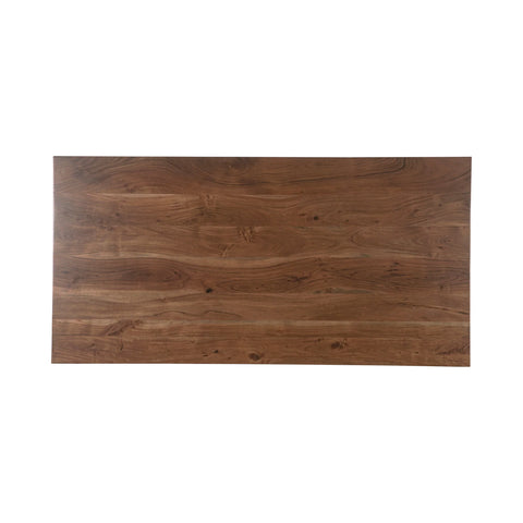 Kenzo Solid Acacia Wood 60" Dining Table-5